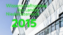 Wissenschaftspreise des Landes Niederösterreich 2015