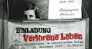 Einladung "Verlorene Leben"