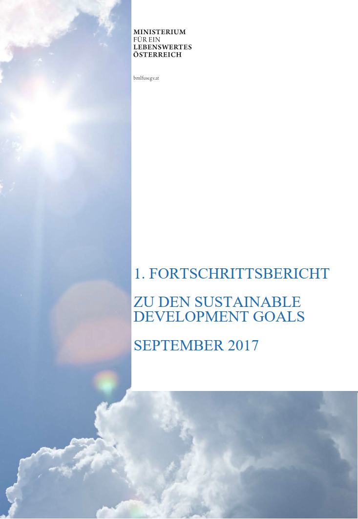 Cover Fortschrittsbericht 2017