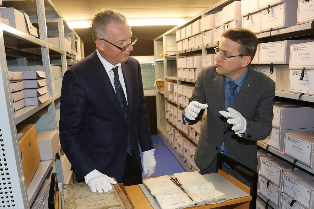 Mag. Gerhard Dafert und Dr. Roman Zehetmayer