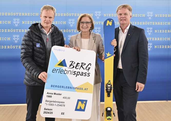 LH Mikl-Leitner präsentiert neue Saisonkarte „NÖ Bergerlebnispass“